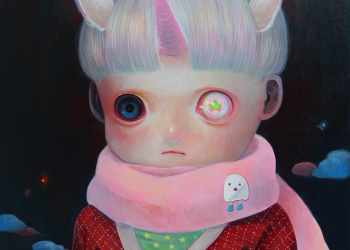 Children of This Planet #7, Oil on canvas, 21" x 18", 2012